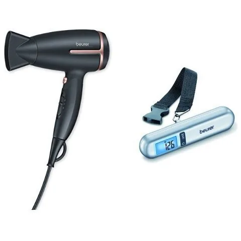 Uscator de Par Beurer HC 25 Negru/Roz/Auriu
