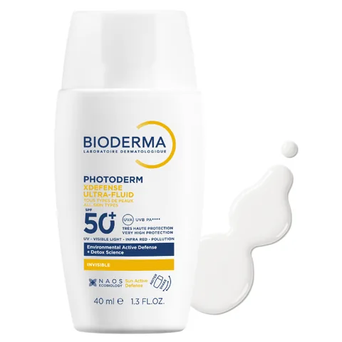 Bioderma Photoderm XDefense SPF 50+ Ultra-Fluid Invizibil 40ml