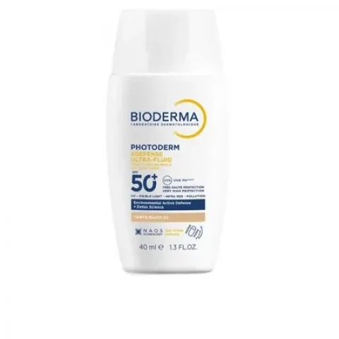 Bioderma Photoderm Xdefense Ultra-Fluid Colorat SPF50+ 2x40ml