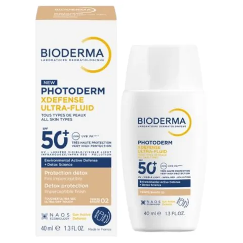 Bioderma Photoderm Xdefense Ultra-Fluid Nuantator SPF 50+ 40ml Shade 02