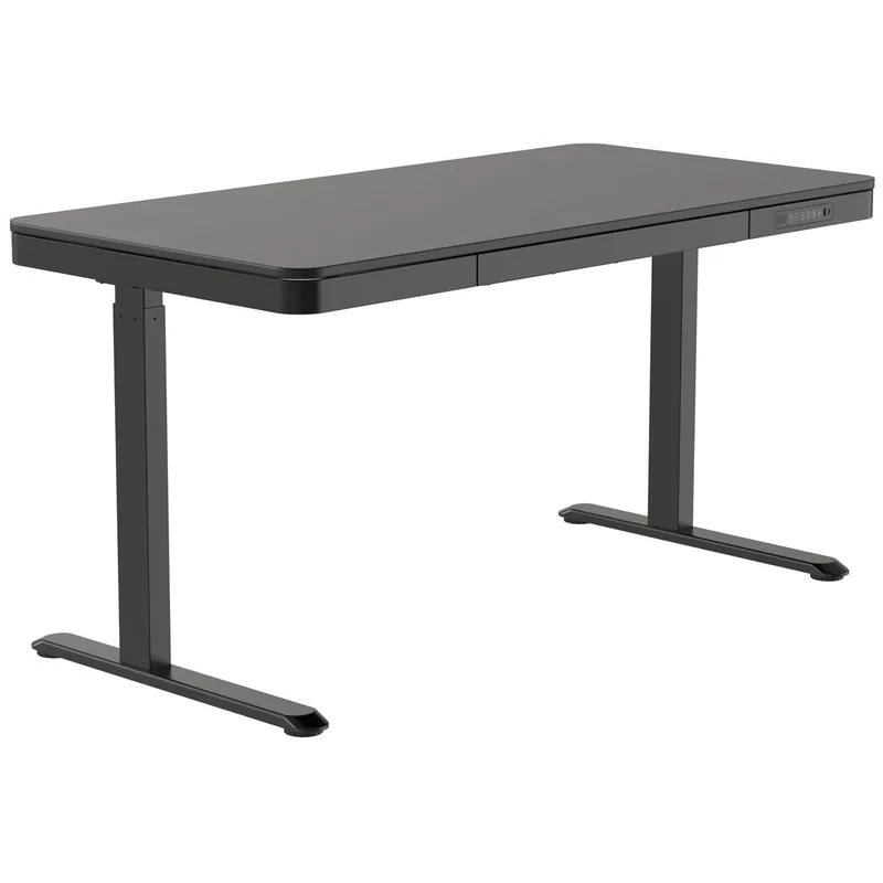 Birou Gaming ACTIVEJET ET119W-C 140x70cm Ajustabil Electric Negru