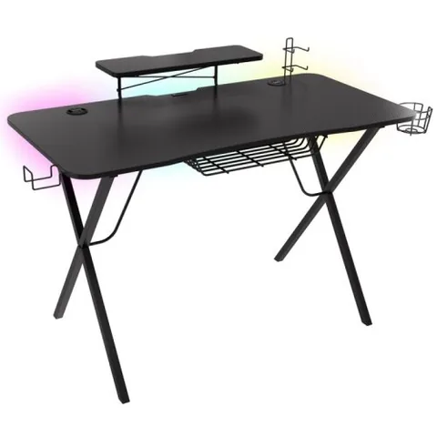 Genesis Holm 300 Maxim 60kg Iluminare RGB Negru
