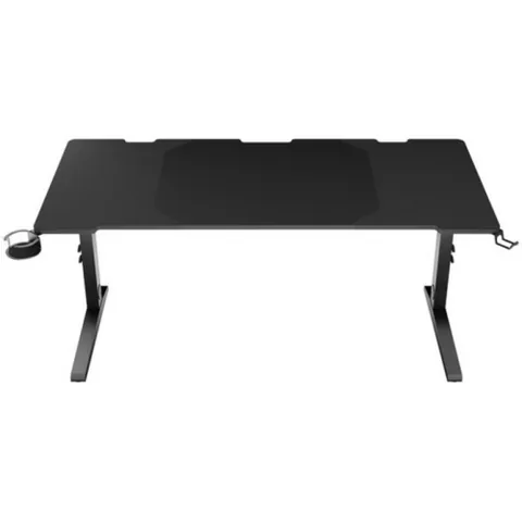 Birou Gaming Genesis Holm Modular 160 Reglabil Inaltime 70-90cm Iluminare RGB Negru