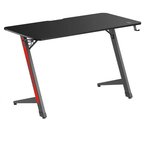 Birou Gaming Serioux Razor Iluminare LED Negru si Rosu