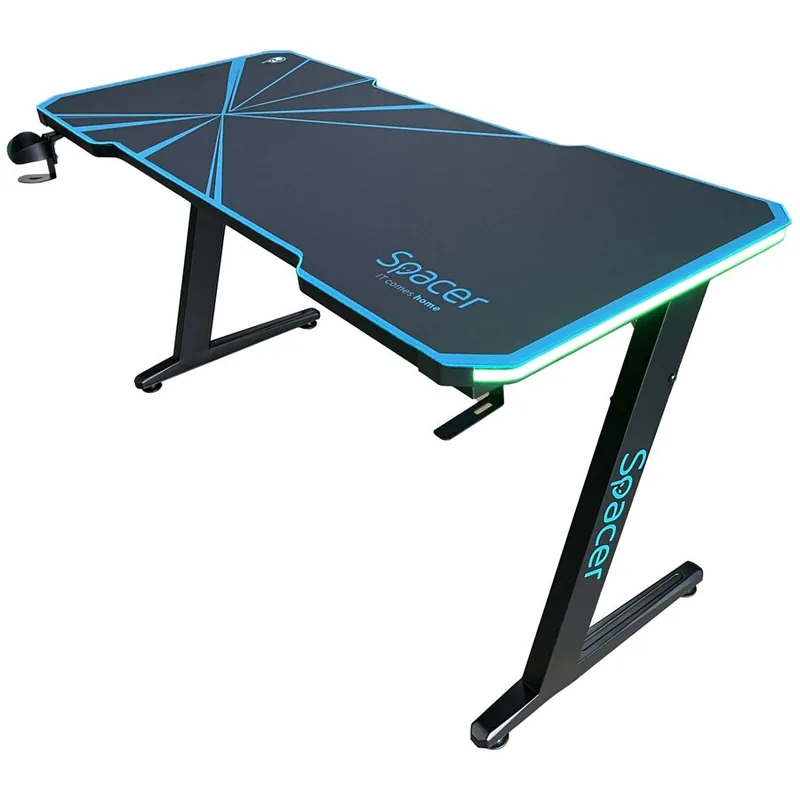 Birou Spacer Gaming Negru