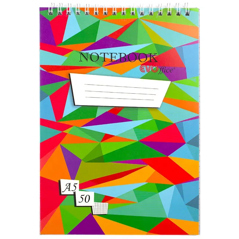 Bloc Notes A5 50 File cu Spira Matematica