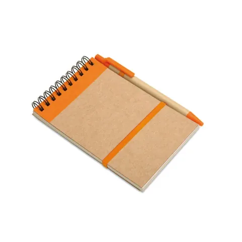 Bloc Notes Midocean A6 Reciclat cu Pix