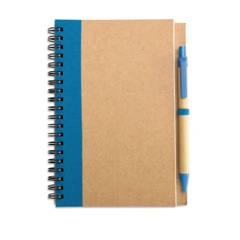 Bloc Notes Midocean B6 140 Pagini Reciclat cu Pix