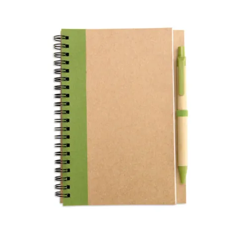 Bloc Notes Midocean B6 140 Pagini Reciclat Cu Pix 222975