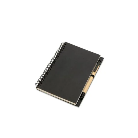 Bloc Notes Midocean B6 Reciclabil cu Pix si Spirala 231636
