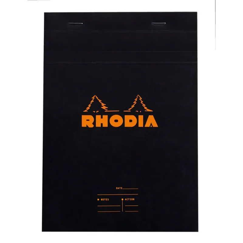 Bloc Notes Rhodia A5 80 File Capsat Dictando Negru