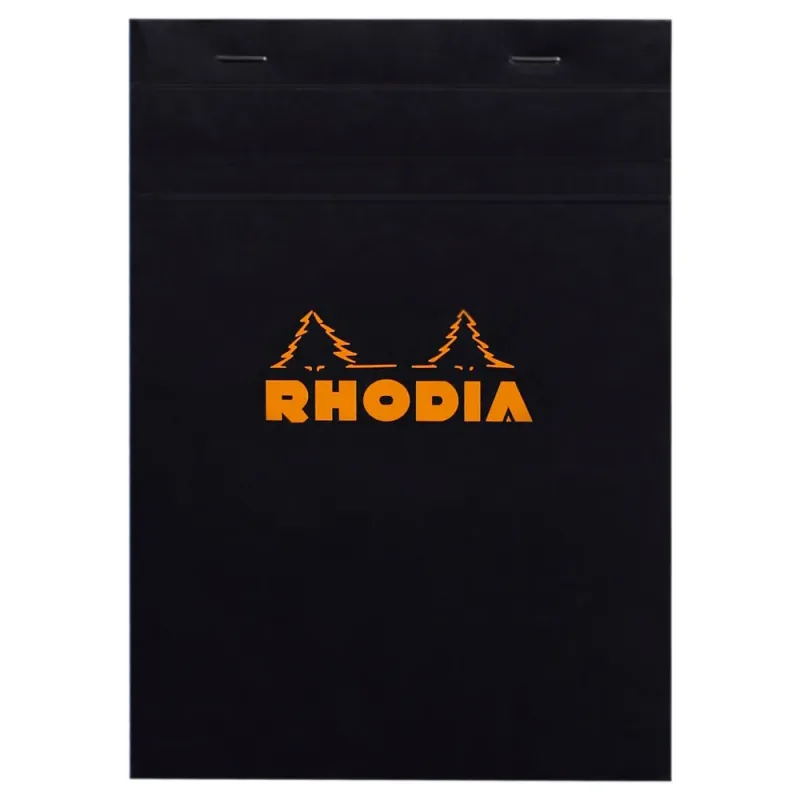Bloc Notes Rhodia A5 80 File Capsat Matematica Negru