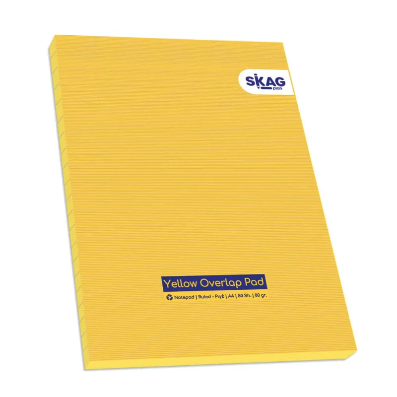 Bloc Notes Skag A4 50 File Dictando Galben