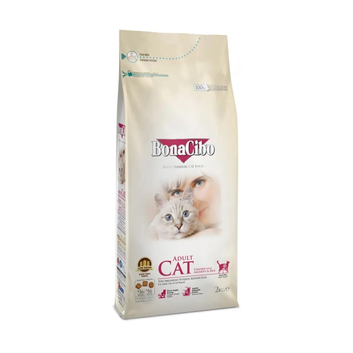 BonaCibo Adult ChickenRice with Anchovy 15kg