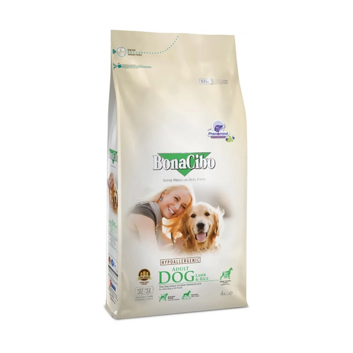 BonaCibo Adult LambRice Small Breed 4kg