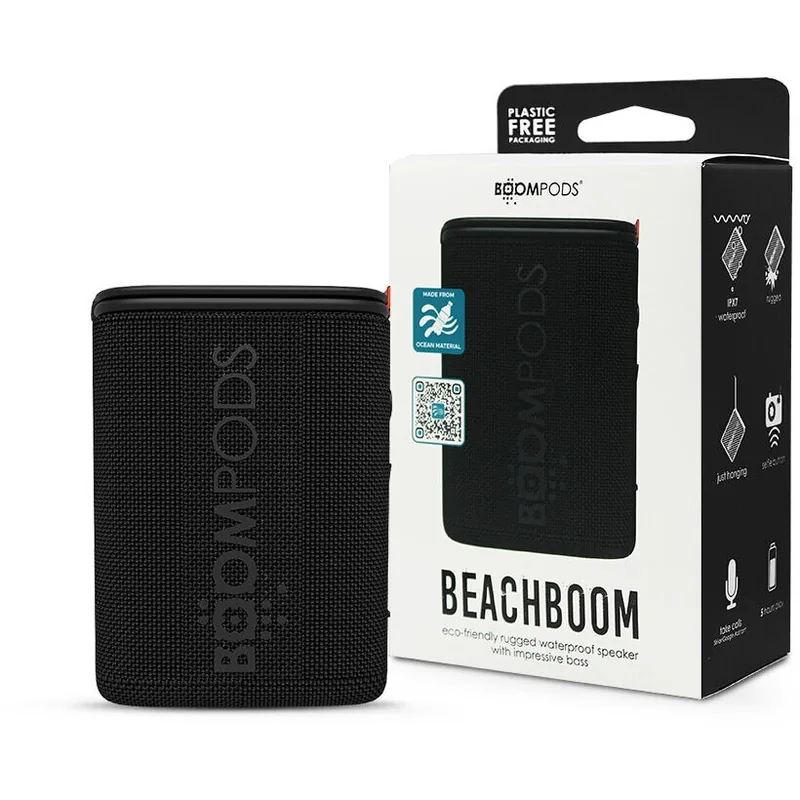 Boompods Beachboom Ocean Black