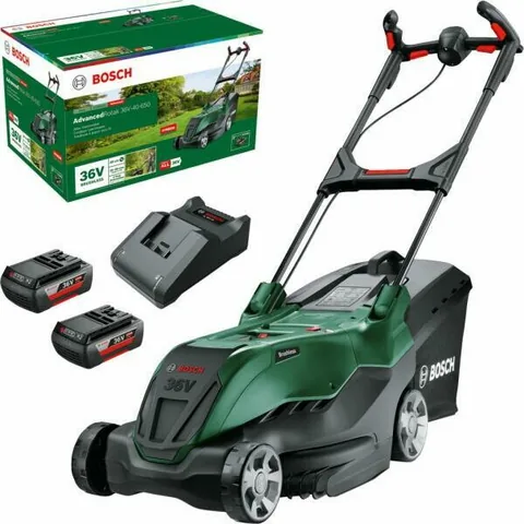 Bosch AdvancedRotak 36V-40-650 POWER FOR ALL 2x2.0Ah Baterii Li-ion Verde/Negru