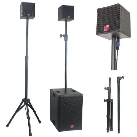 Kit Boxe BST Subwoofer 10inch Sateliti 4inch 400W RMS Negru