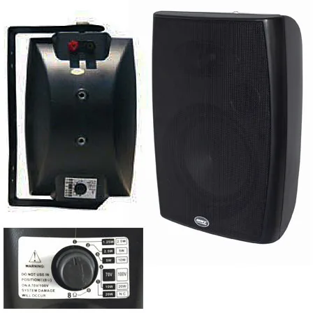 BST Linie 4 20W 100V Set 2 Negru