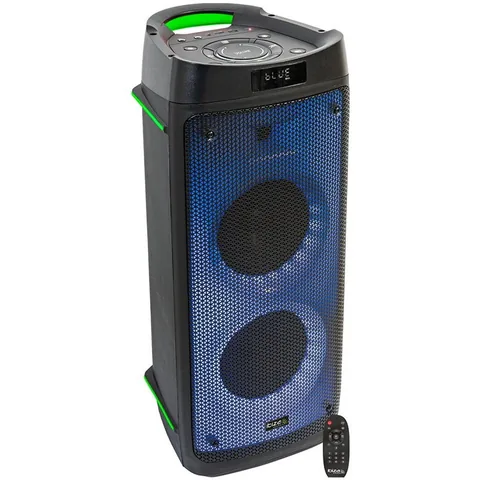 Boxă Portabilă Ibiza Sound 2x 6.5/16cm 100W RMS BT MSD USB