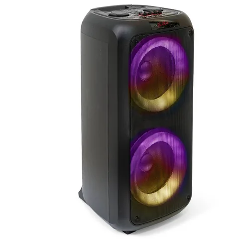 Boxă Portabilă Ibiza Sound 2X8/20Cm 600W Negru