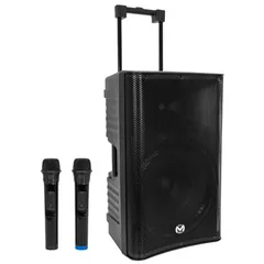 Boxa Portabila Mac Mah 15'' 300W RMS TWS BT USB 2 Microfoane Wireless