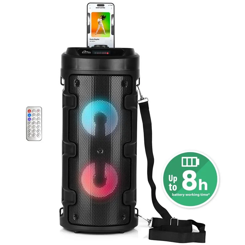Media-Tech Partybox Keg MT3165 V2.0 LED Negru