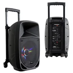 Boxa Portabila Party LED 70W RMS USB SD BT FM 8/20cm