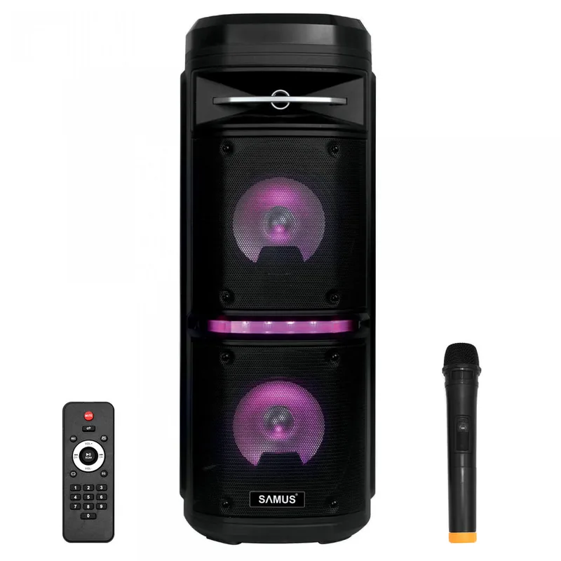 Boxa Portabila Samus IBIZA 6.5 70W Led Bluetooth Microfon Negru