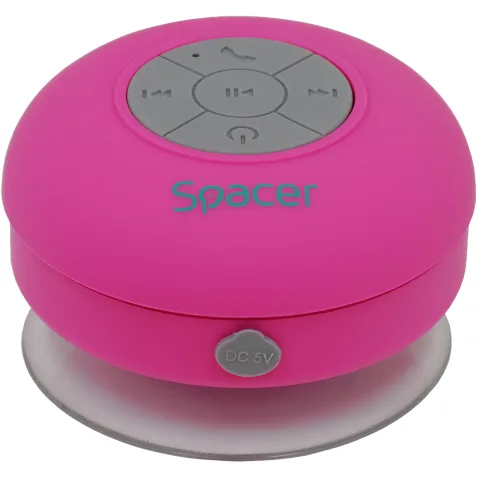 Boxa Portabila Spacer Ducky 3W Bluetooth Microfon Rosu