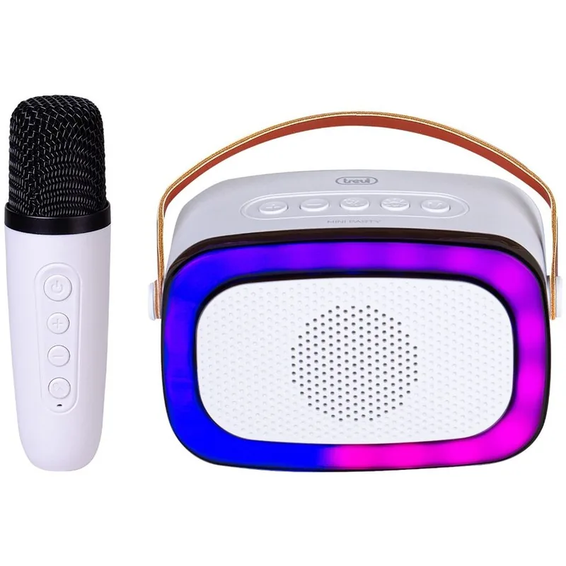 Trevi XR 8A01 Mini Party 10W Microfon Alb