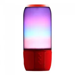 Boxa Bluetooth V-TAC 2x3W LED RGB Rosu