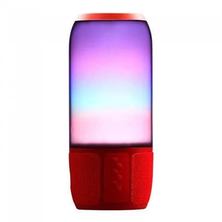 Boxa Bluetooth V-TAC 2x3W LED RGB Rosu