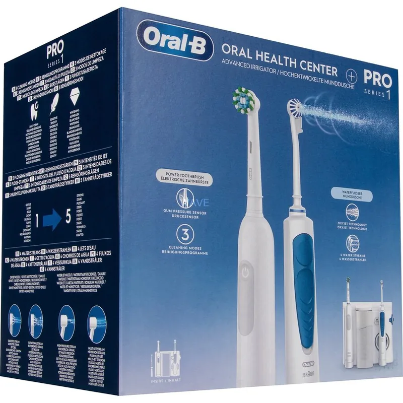 Braun Oral-B Dental Center-b Pro 1 White Oxyjet