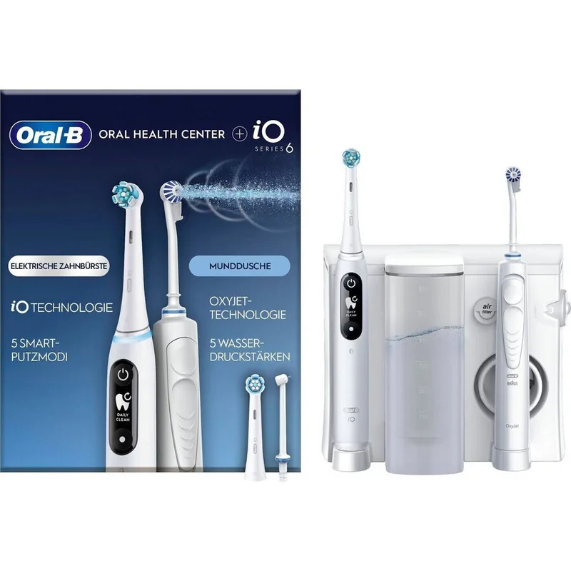 Oral-B iO6 OxyJet Alb