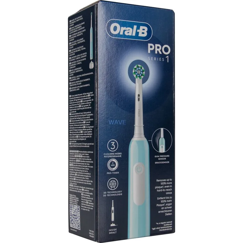Braun Oral-B Pro 1 Cross Action Caribbean Blue