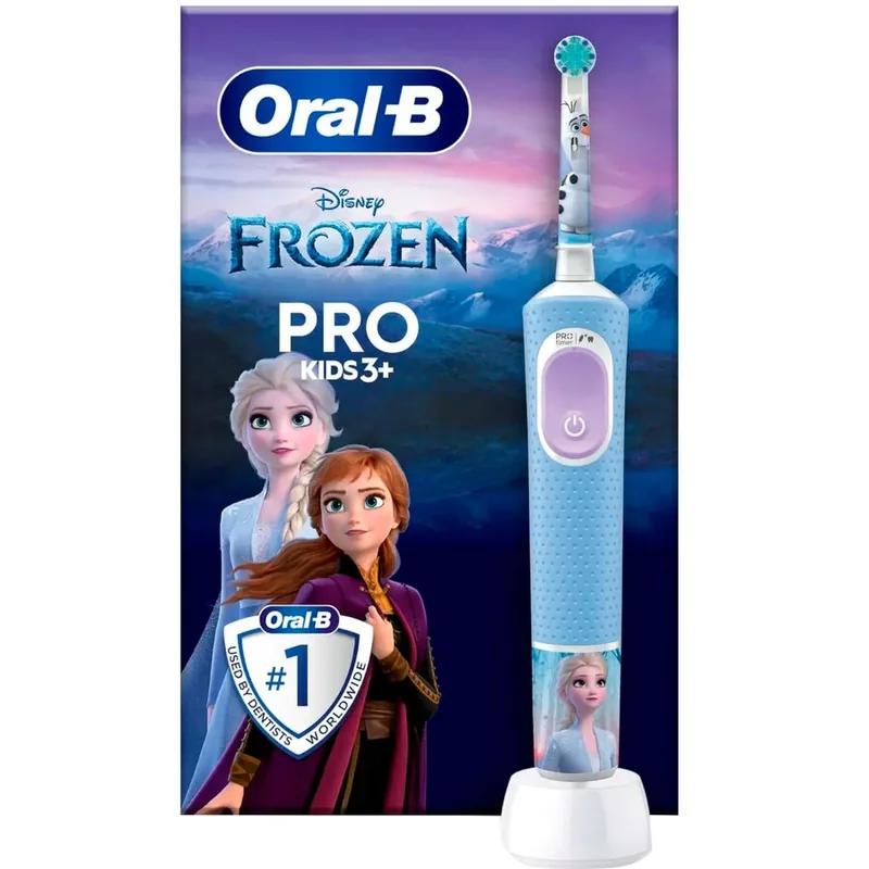 Oral-B Vitality Pro 103 Kids Frozen Albastru Deschis/Alb