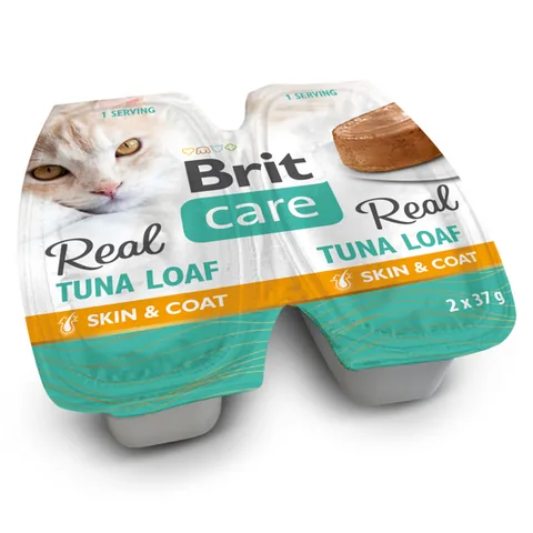 Brit Care Cat Real Tuna Loaf 2x37g