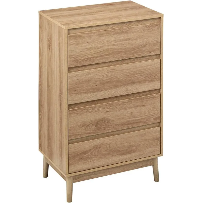 Brius Abana 60x40x107cm 4 Sertare Bej