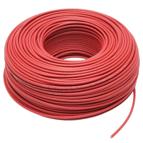 Cablu Solar RCB Electro 100m 1x6mm Cupru Stanat Rosu
