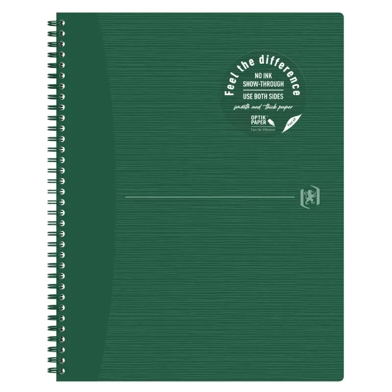 Caiet A4+ Oxford Origins 70 File Spira Matematica Verde