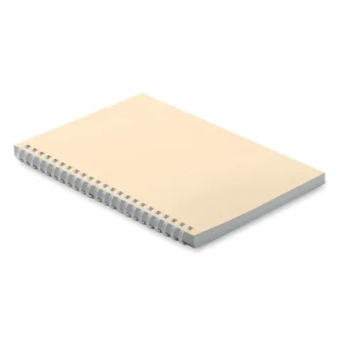 Caiet A5 cu Spira Moale Midocean 80 Coli Liniat Carton Reciclat