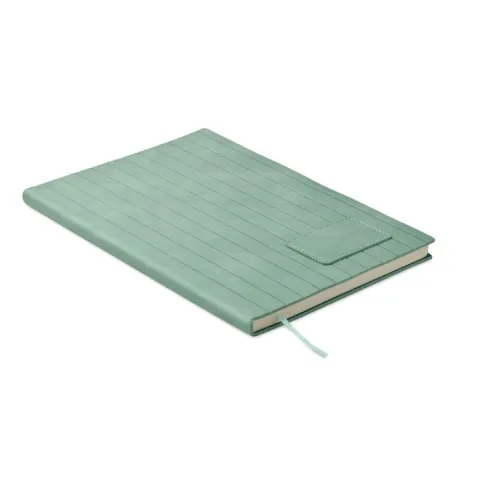 Caiet A5 Midocean Liniat 160 Pagini Coperta PU Fumuriu