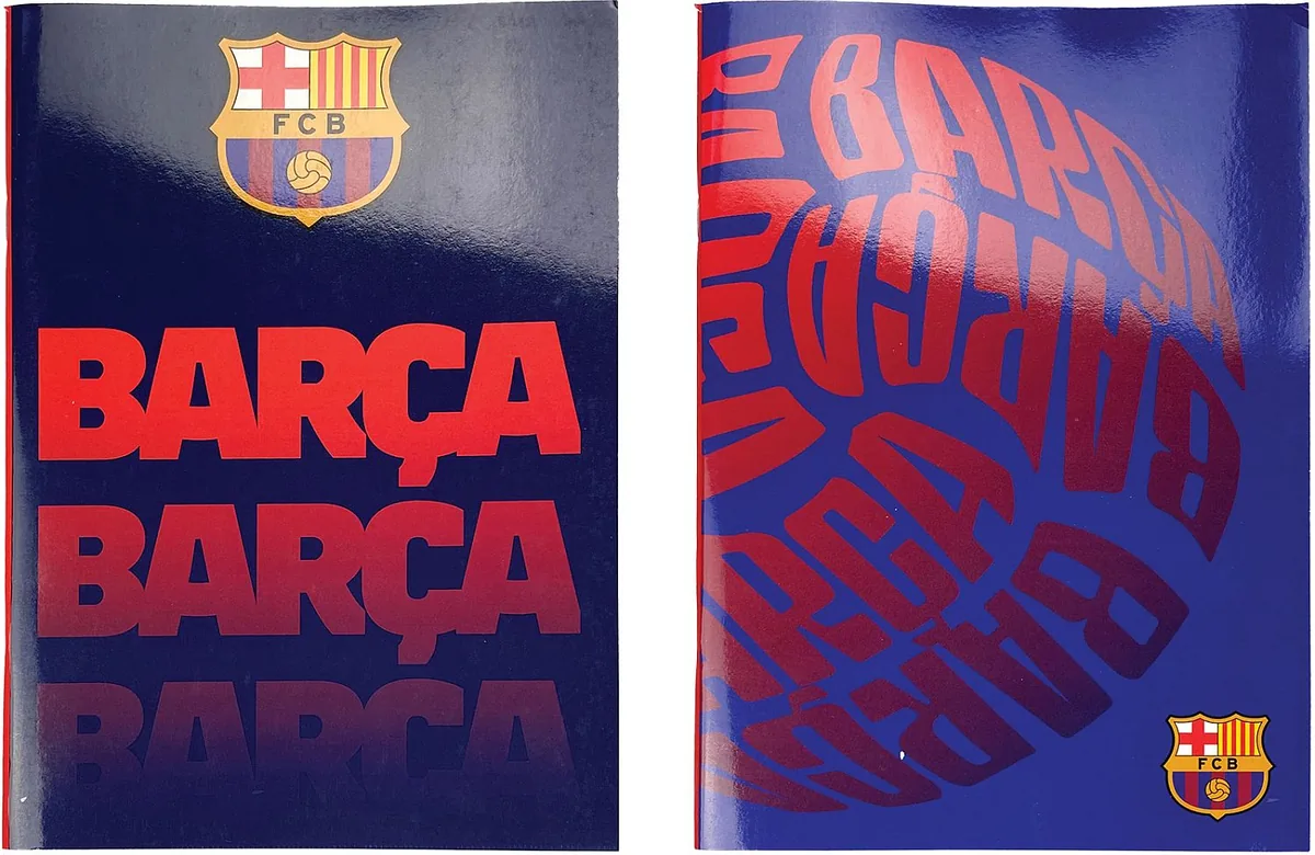 Caiet Back Me Up FC Barcelona B5 40 Coli Sortiment