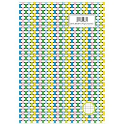 Caiet Casa Tipografica Matematica A4 200 File cu Spira
