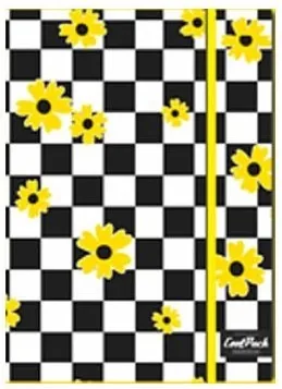 Caiet Cool Pack Chess Flow A5 60 Foi Linii Largi Copertă Tare Cu Elastic