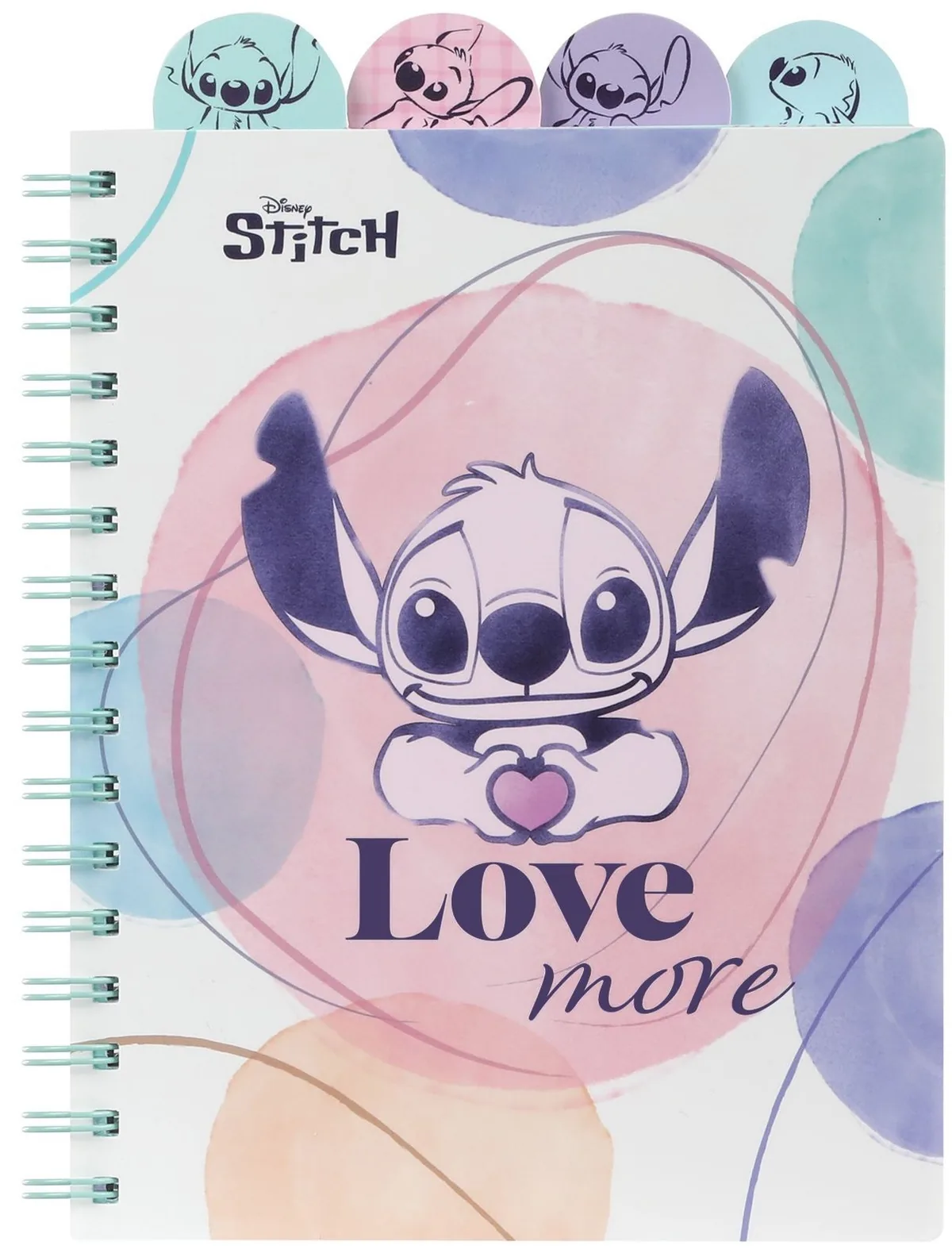 Caiet Cool Pack Disney Stitch 3 A5 100 Coli cu Spirala Pătrățele
