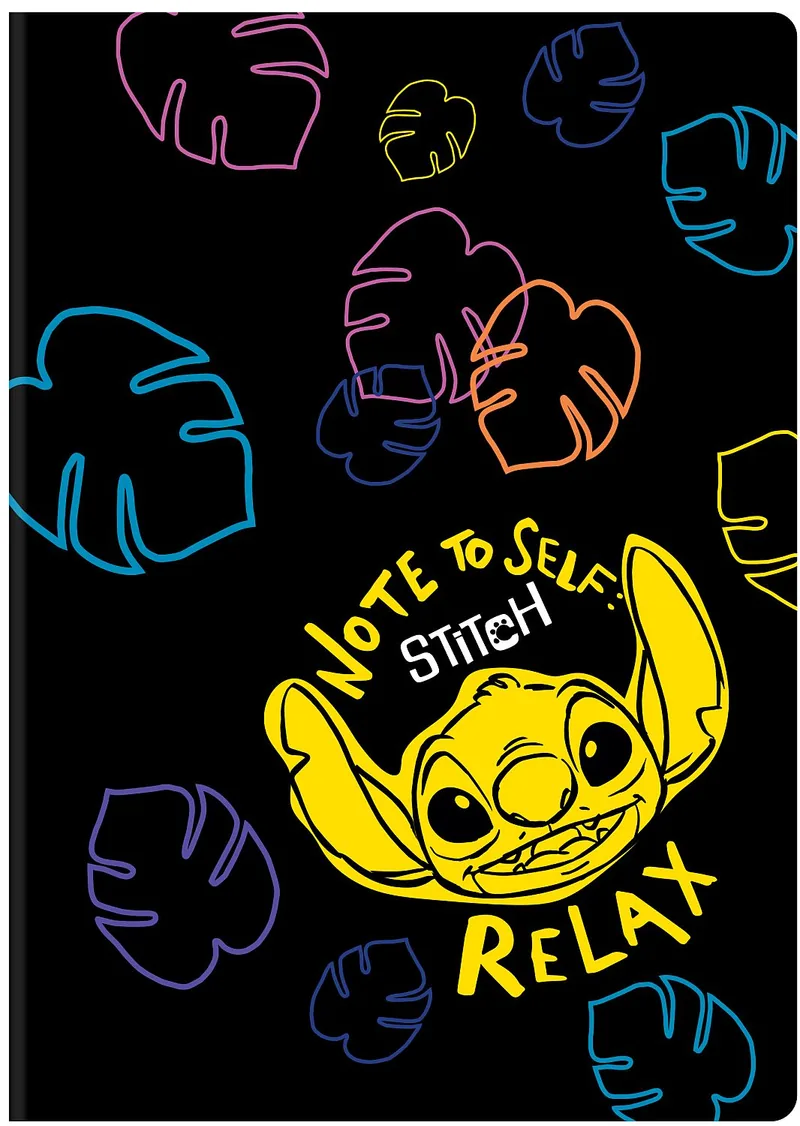 Caiet Cool Pack Disney Stitch Relax A4 60 Foi Rânduri Largi
