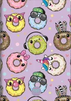 Caiet Cool Pack Happy Donuts A5 60 Coli Linii Largi
