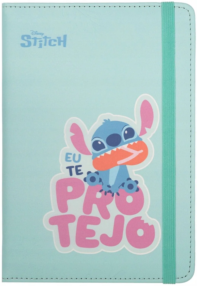 Caiet cu Elastic Cool Pack Disney Stitch 2 A5 80 Foi Rânduri Largi